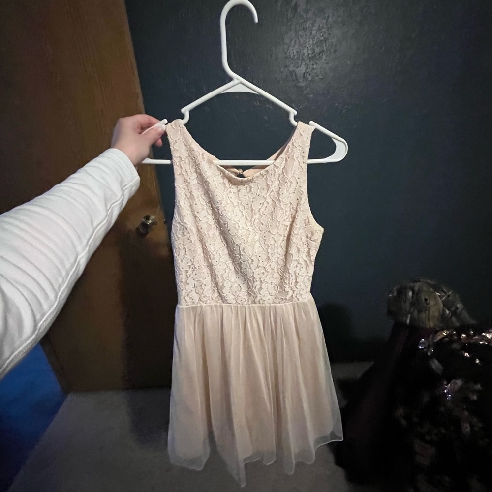 Cream Dress